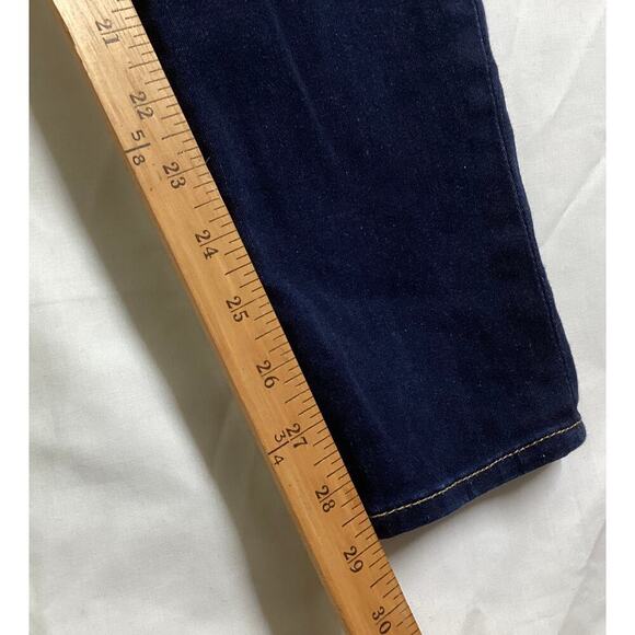 True Religion Women's Jennie Mid-Rise Curvy Skinny Jeans dark wash size 32 - Picture 7 of 7